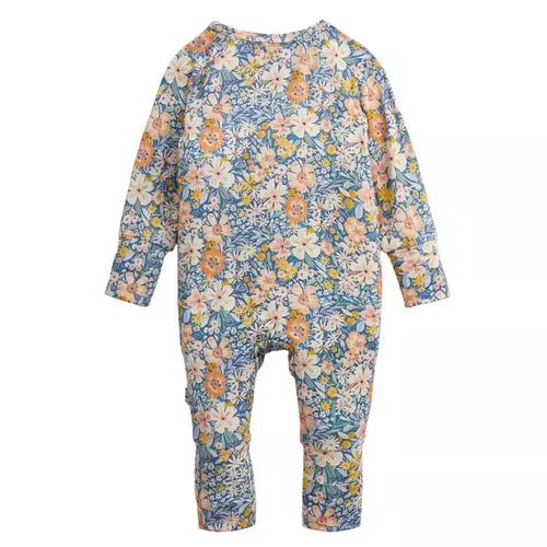 FLORA MODAL RUFFLE CONV COVERALL