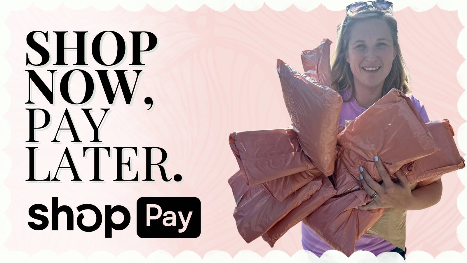 Shpo now pay later with shop pay at The Beanstalk Boutique