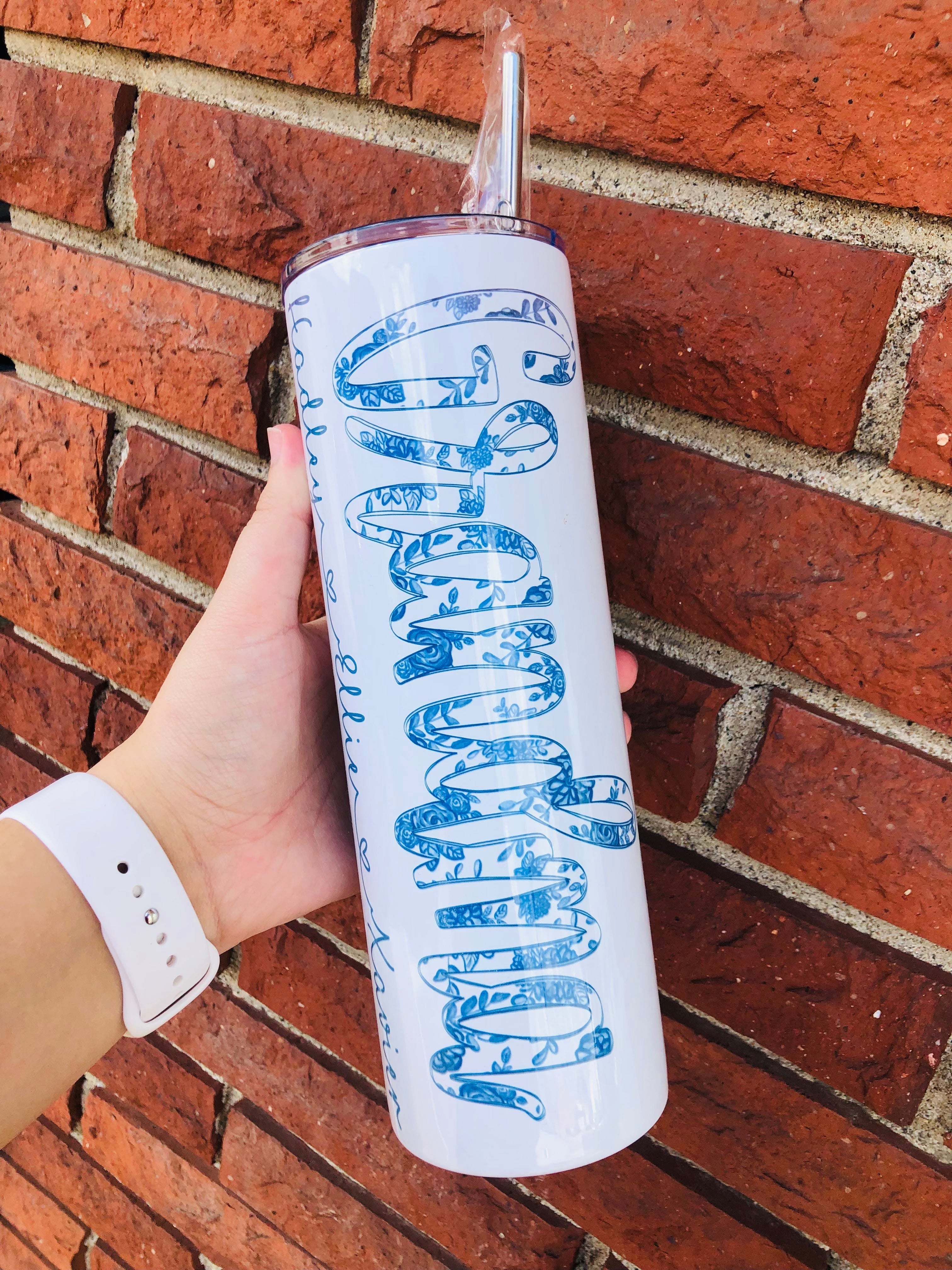 Blue Willow Tumbler - Thumbnail 5