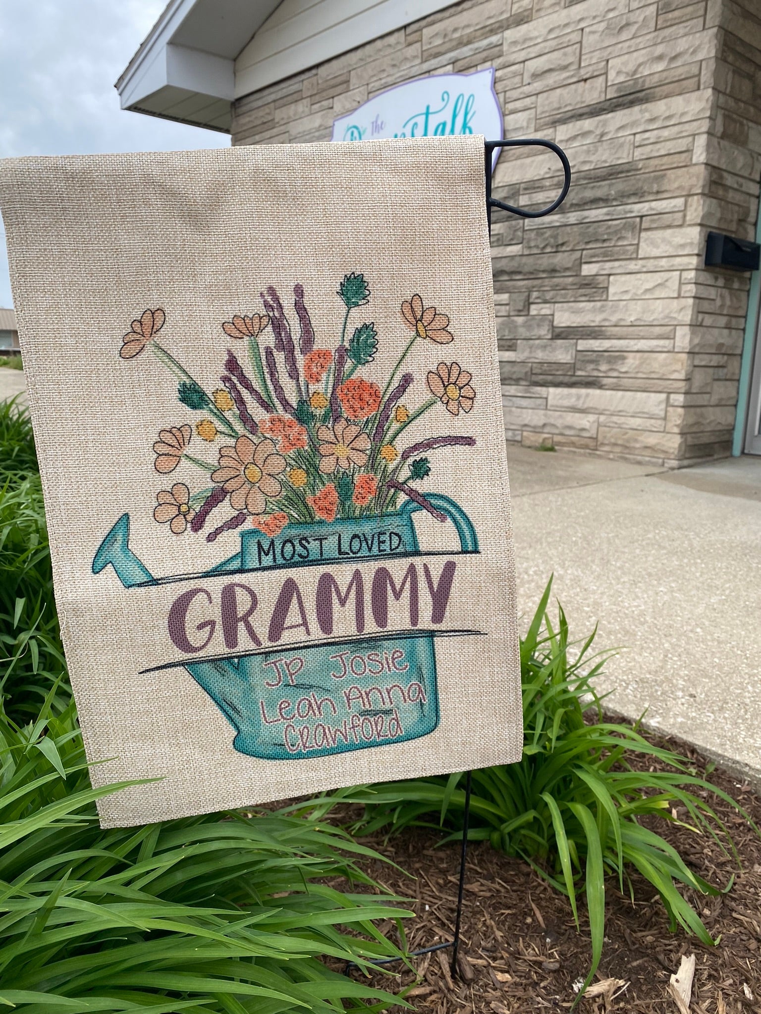 Watering Can Garden Flag - Thumbnail 2