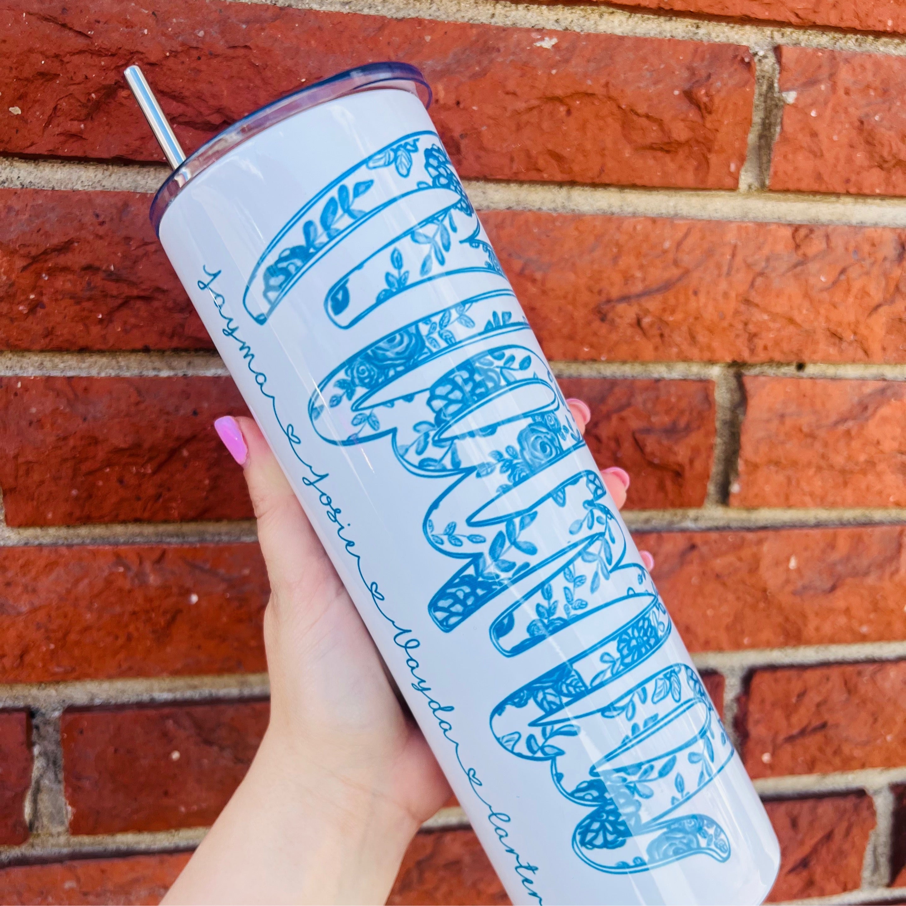 Blue Willow Tumbler - Thumbnail 3
