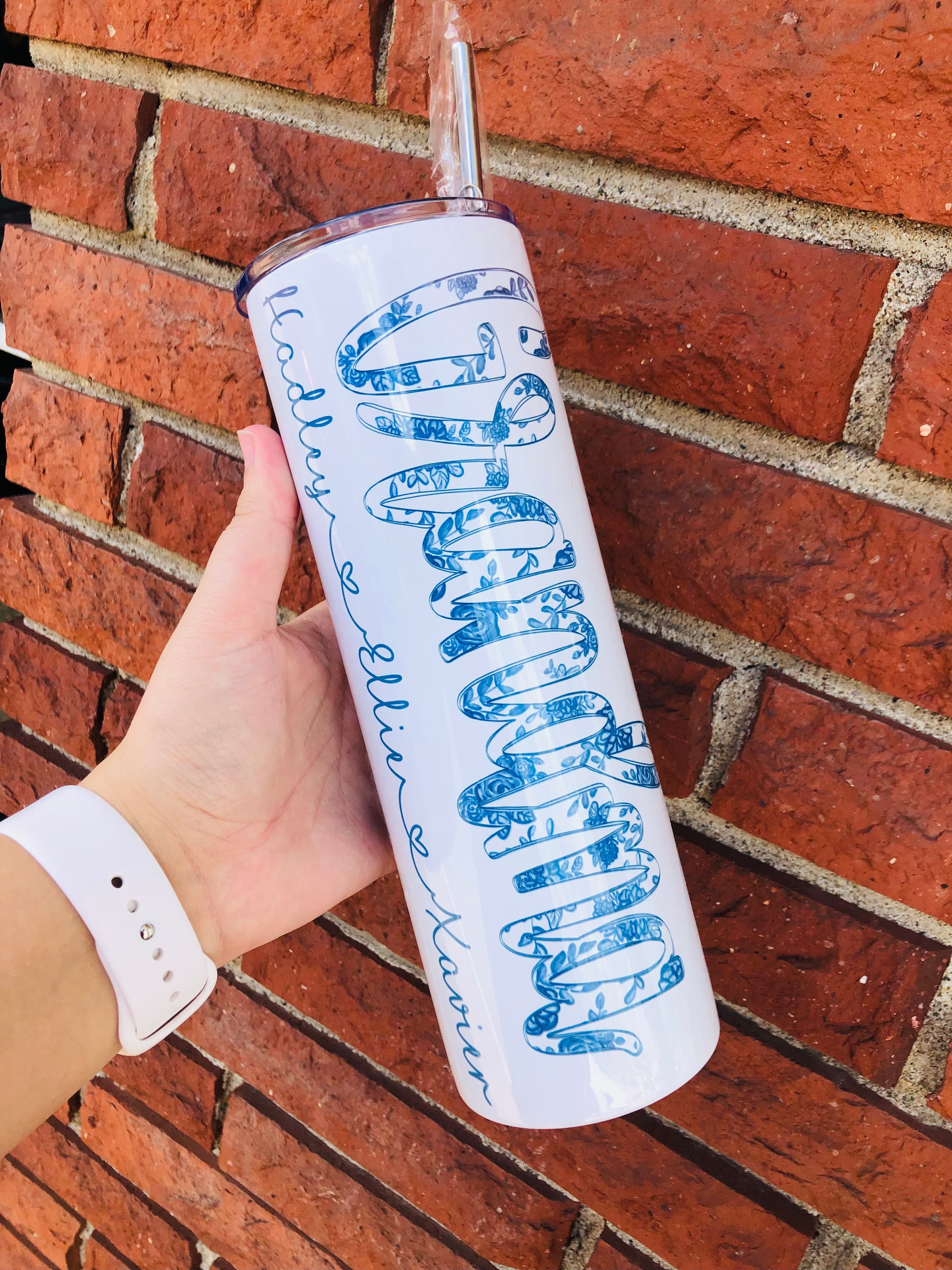 Blue Willow Tumbler - Thumbnail 4