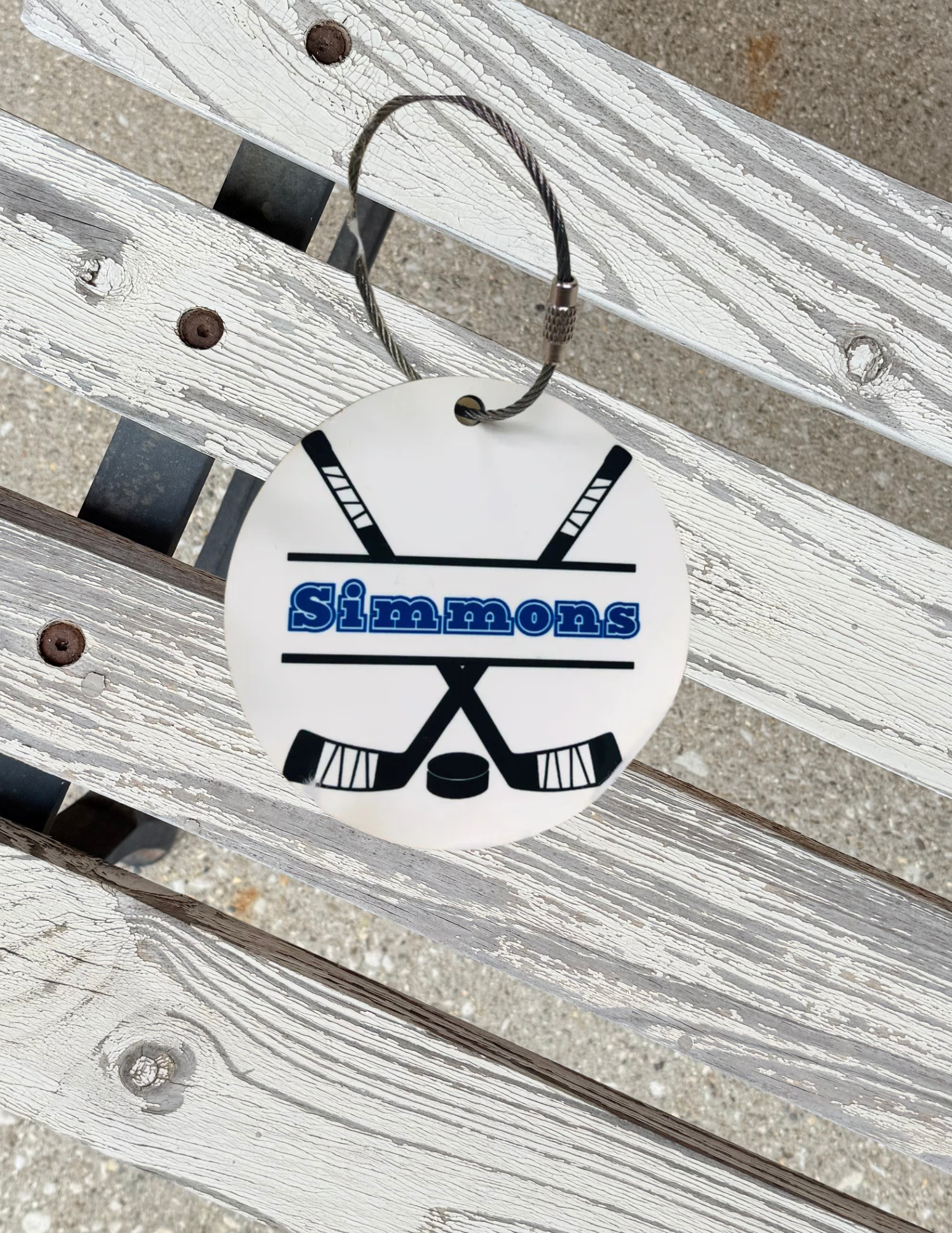 Hockey Bag Tag