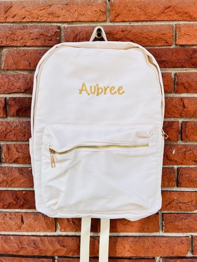 Viv & Lou - Cream Backpack - Thumbnail 2