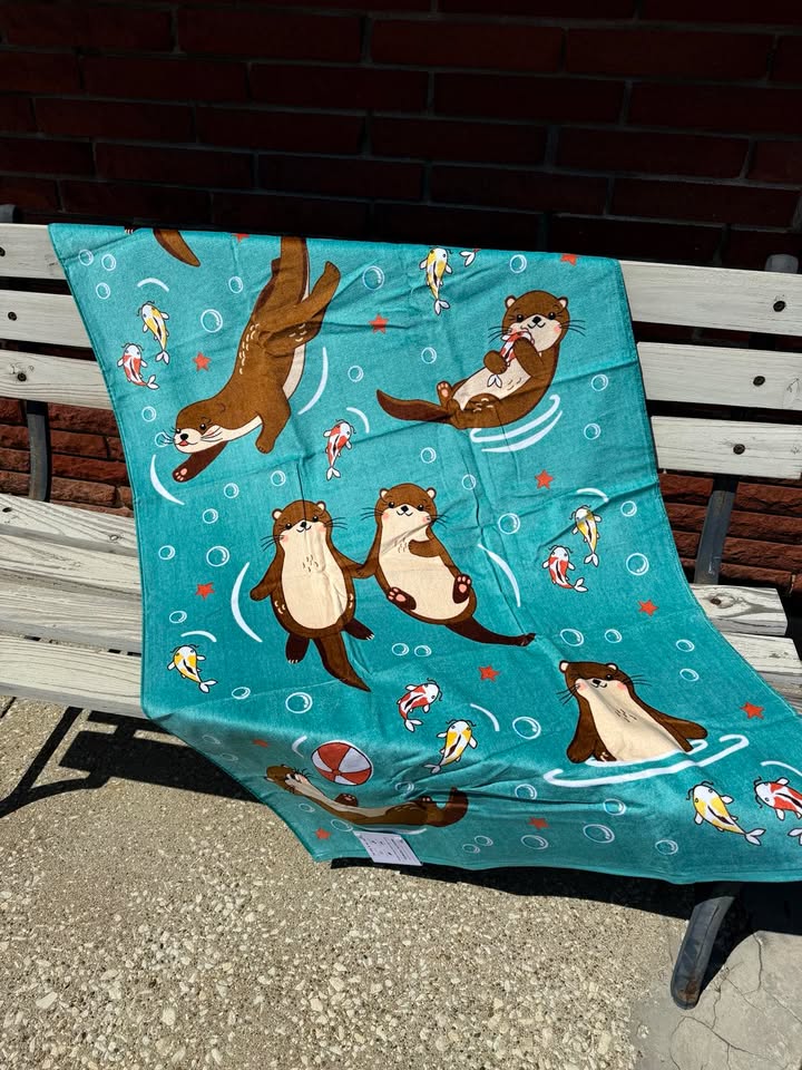 Otter Beach Towel