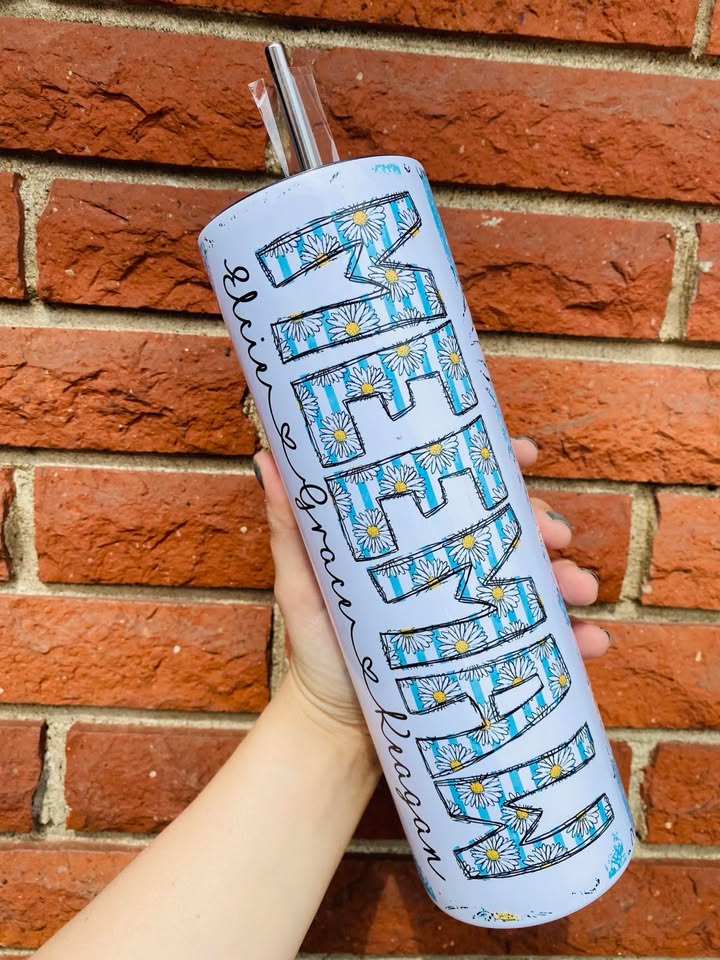 Nana/Grandma, ect Daisy Tumbler