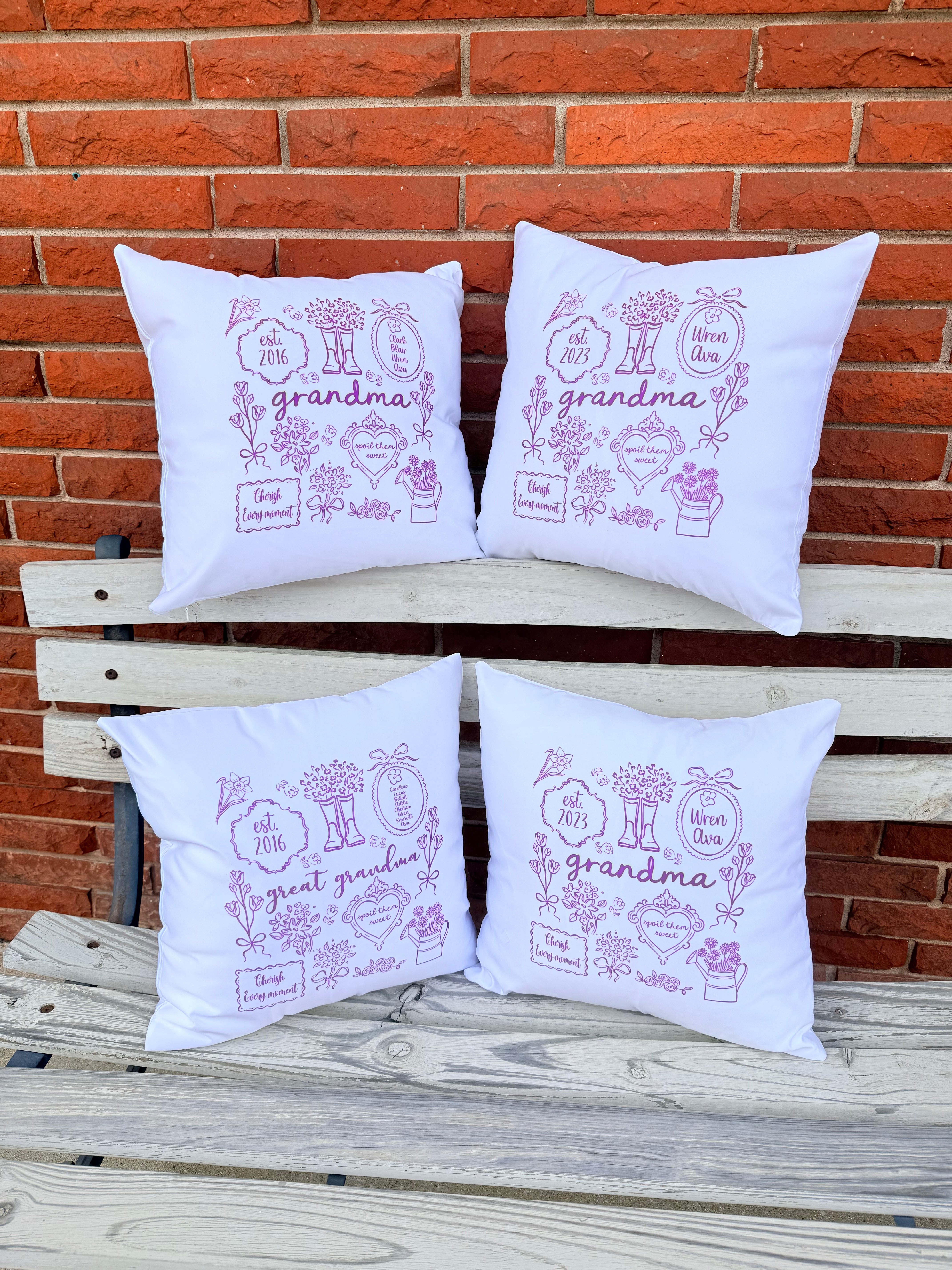 The Beanstalk Boutique Throw Pillow - Thumbnail 3