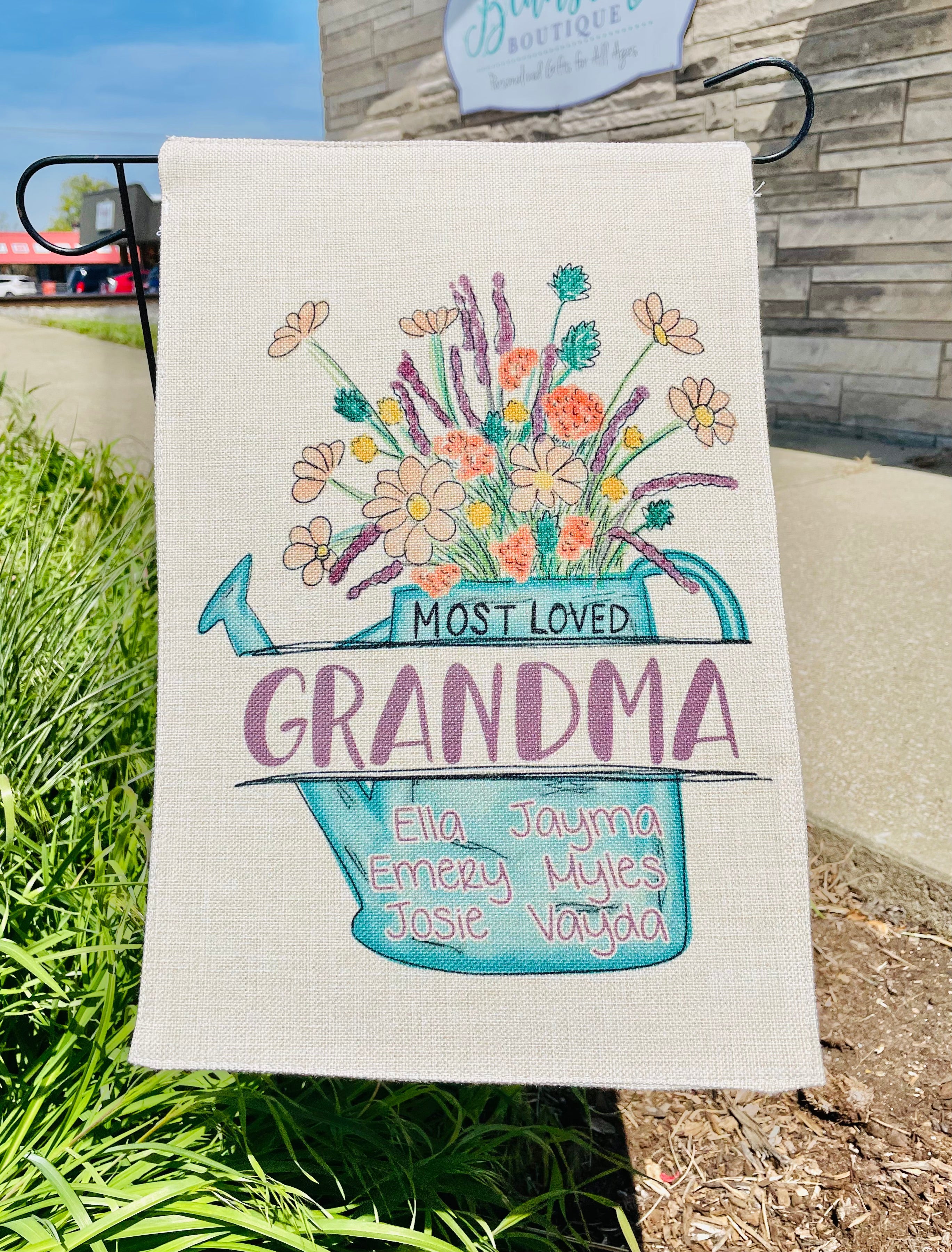 Watering Can Garden Flag - Thumbnail 4