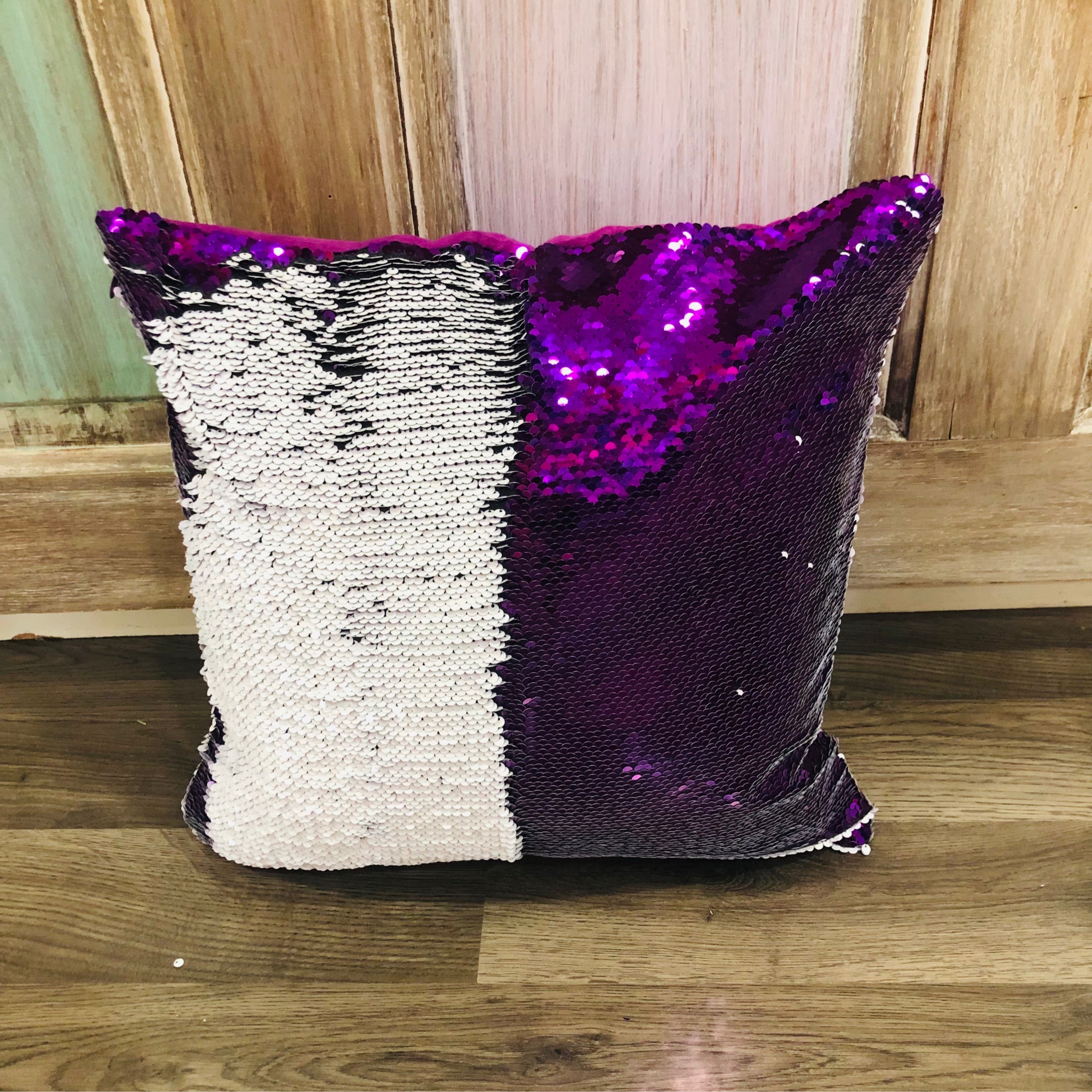 The Beanstalk Boutique Sequin Pillow - Thumbnail 4