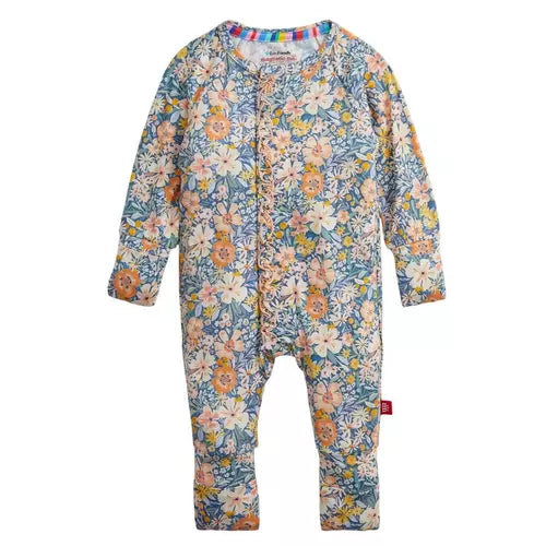 FLORA MODAL RUFFLE CONV COVERALL
