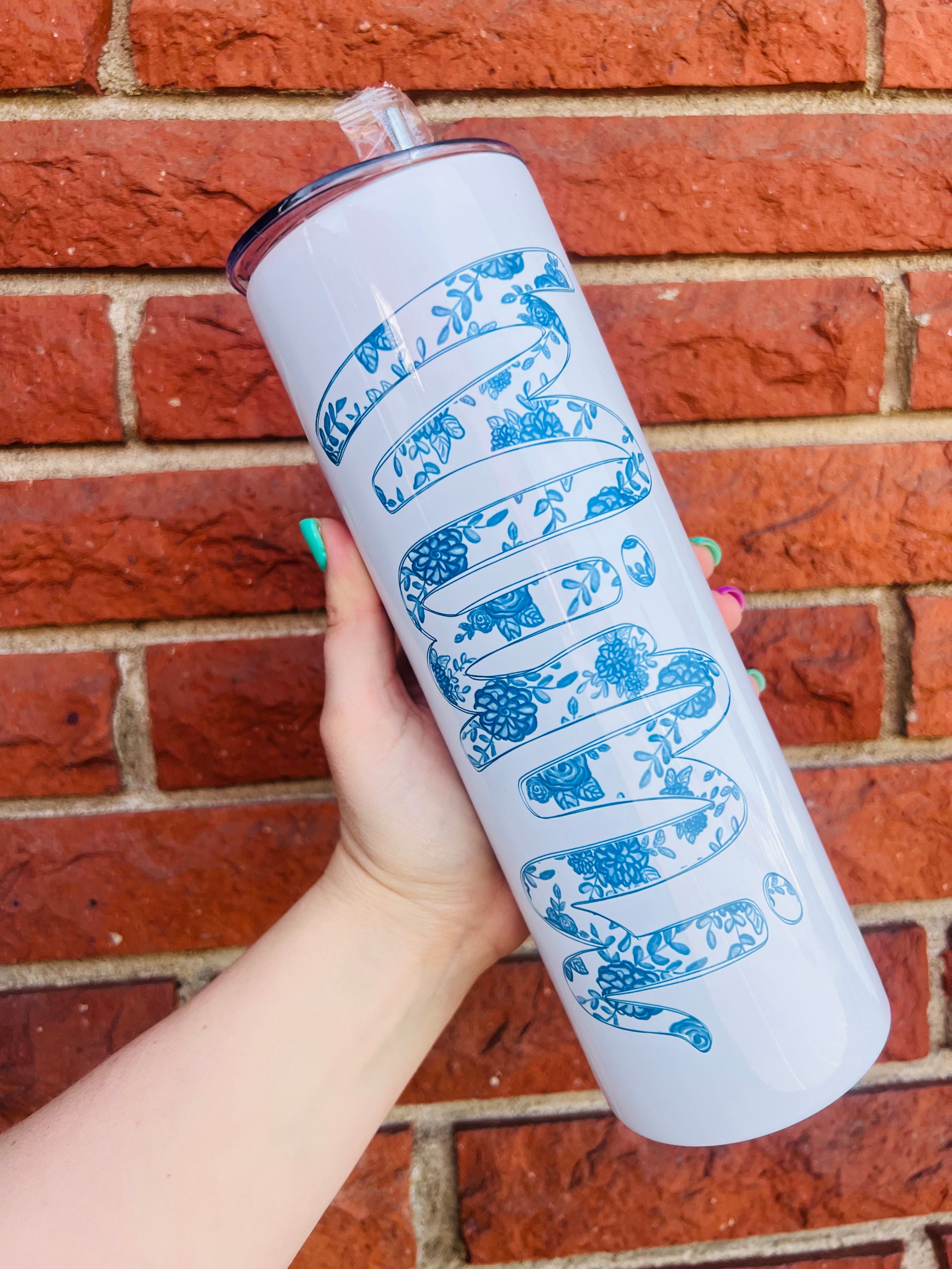 Blue Willow Tumbler