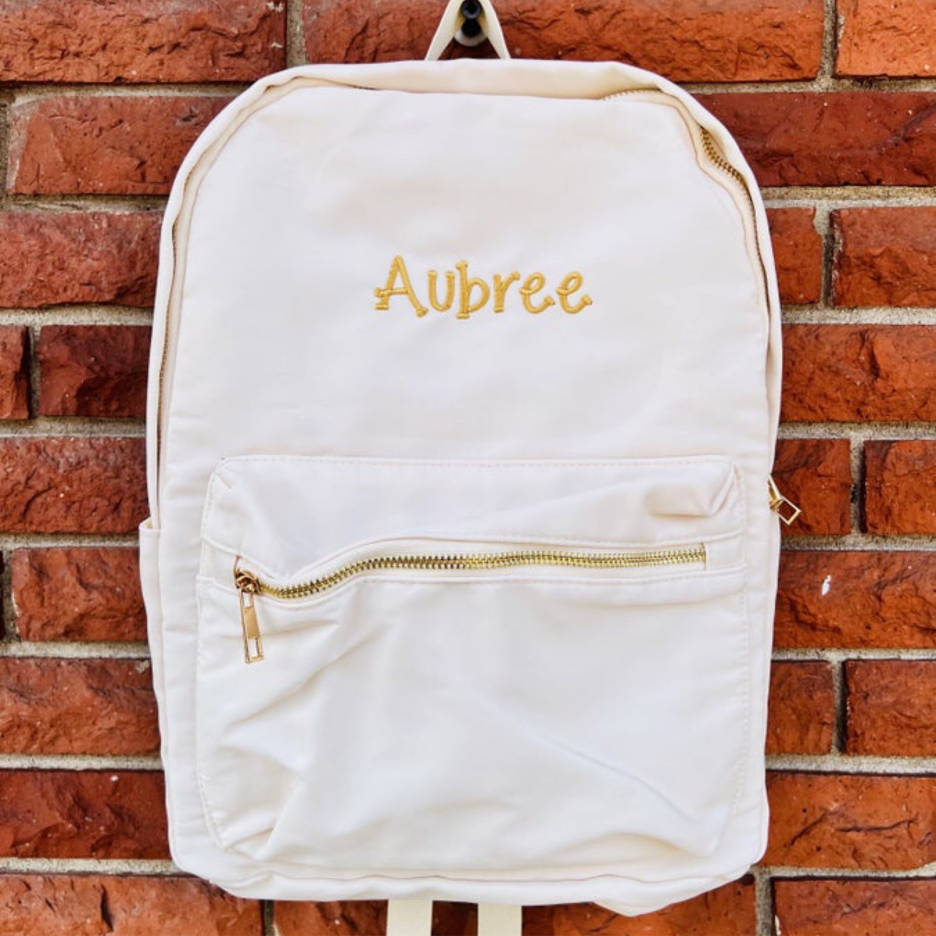 Viv & Lou - Cream Backpack