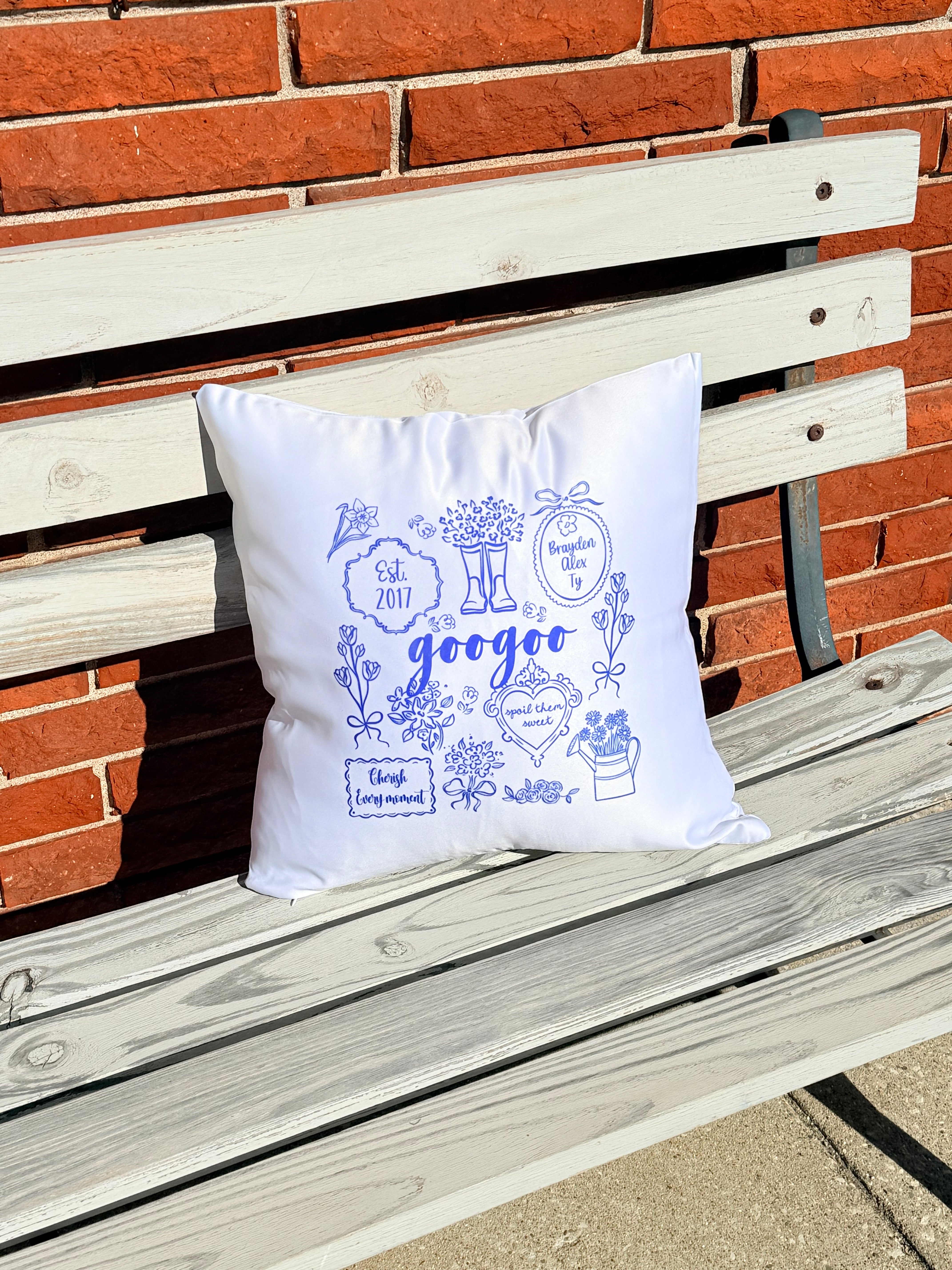 The Beanstalk Boutique Throw Pillow