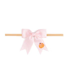 Pumpkin Embroidered Bow Baby Headband