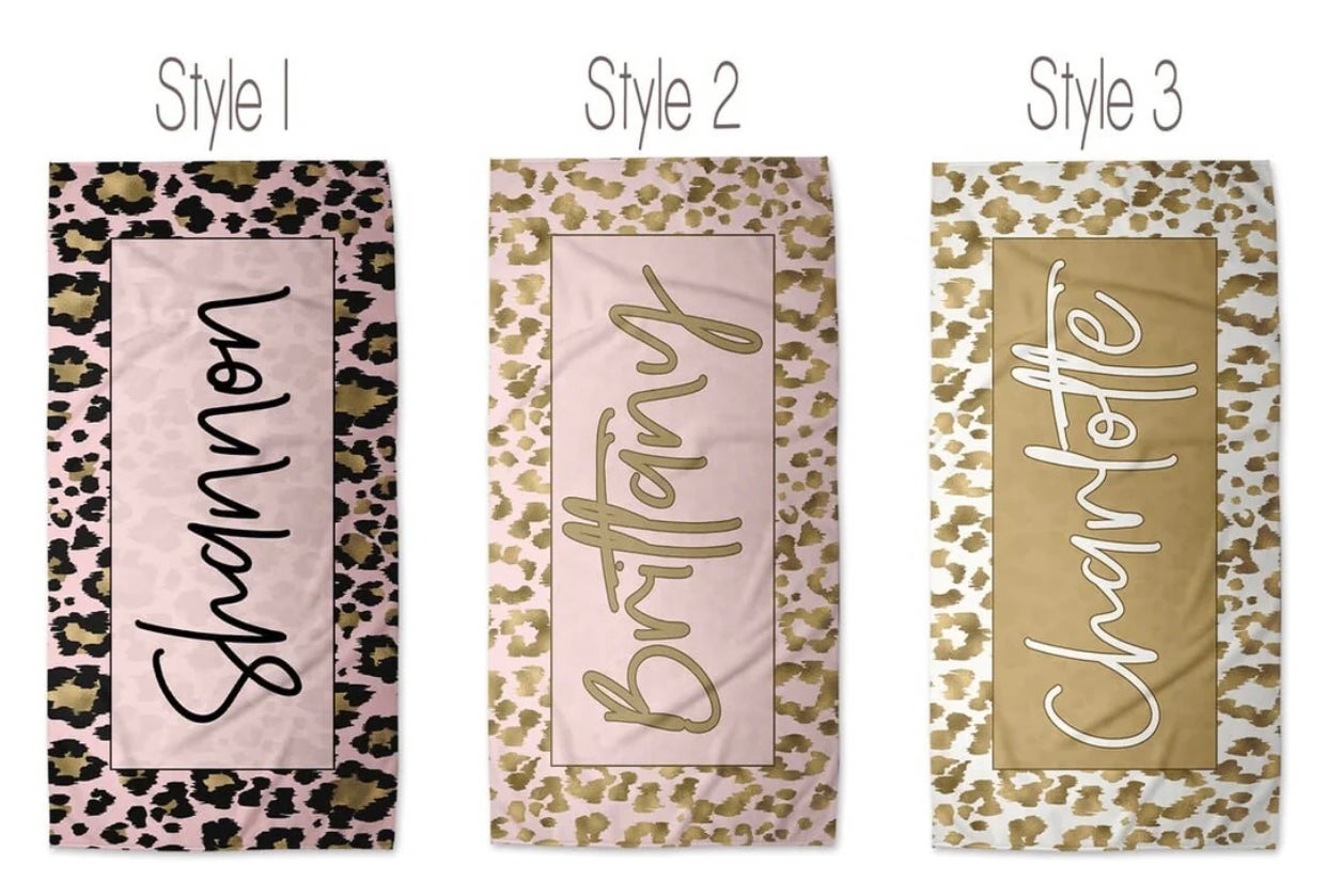The Beanstalk Boutique Beach Towel