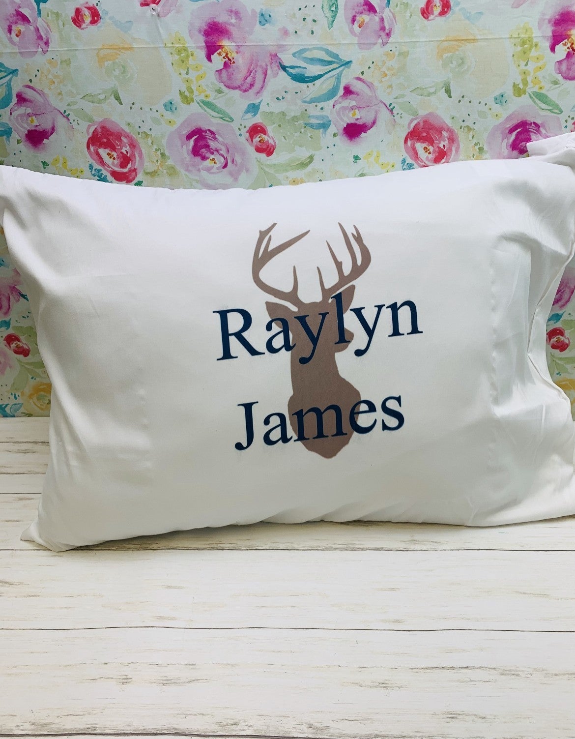 The Beanstalk Boutique Dear Head Pillow Case
