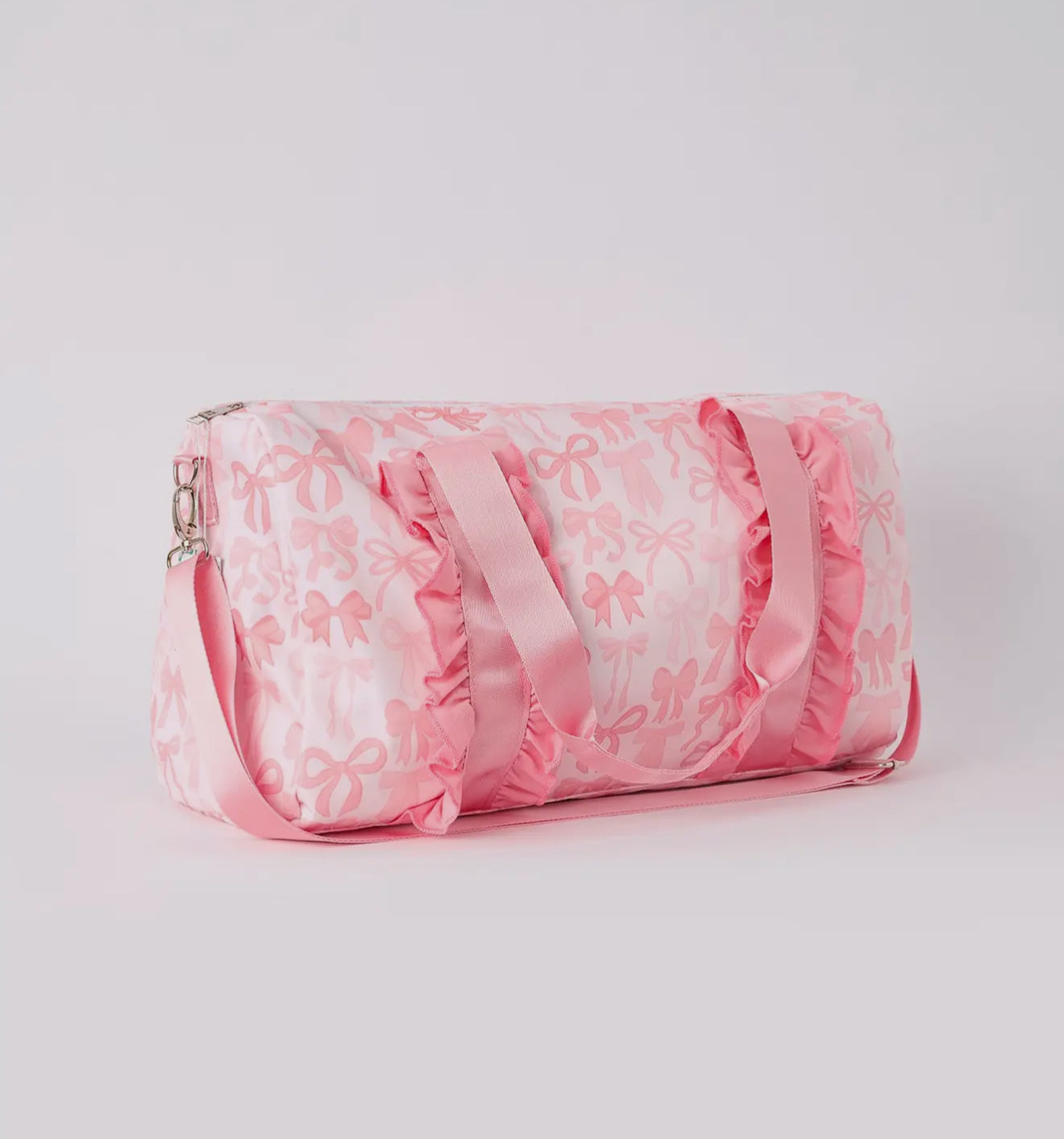 Pink Bow Duffle – The Beanstalk Boutique