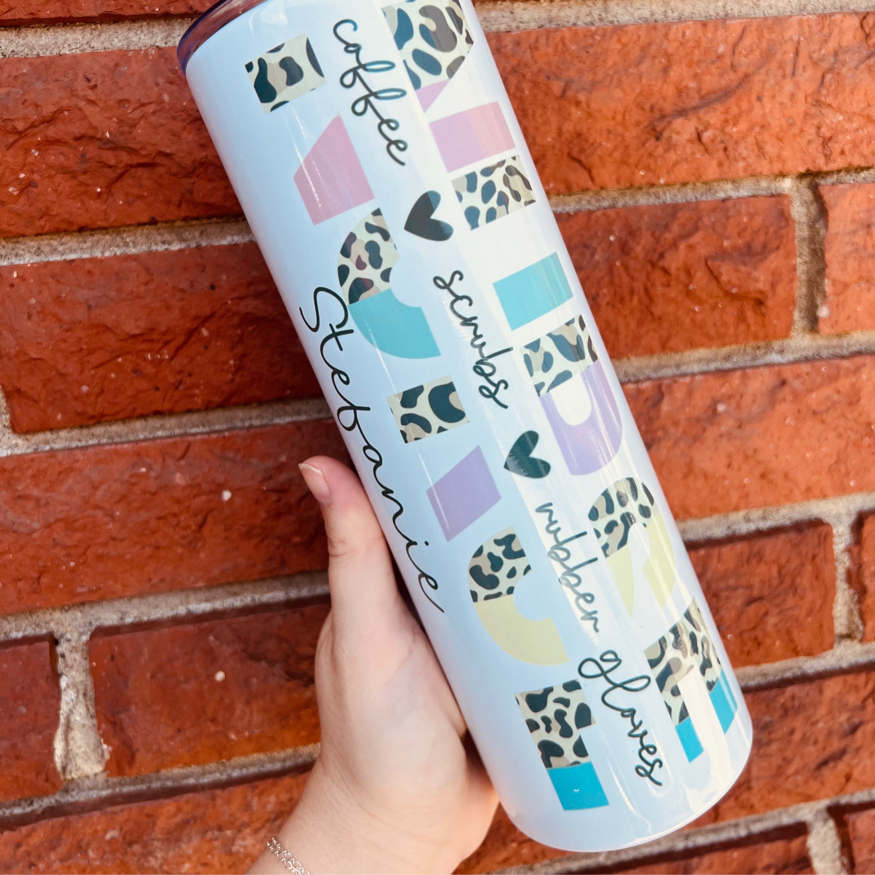 Nurse Cheetah 30 oz Tumbler