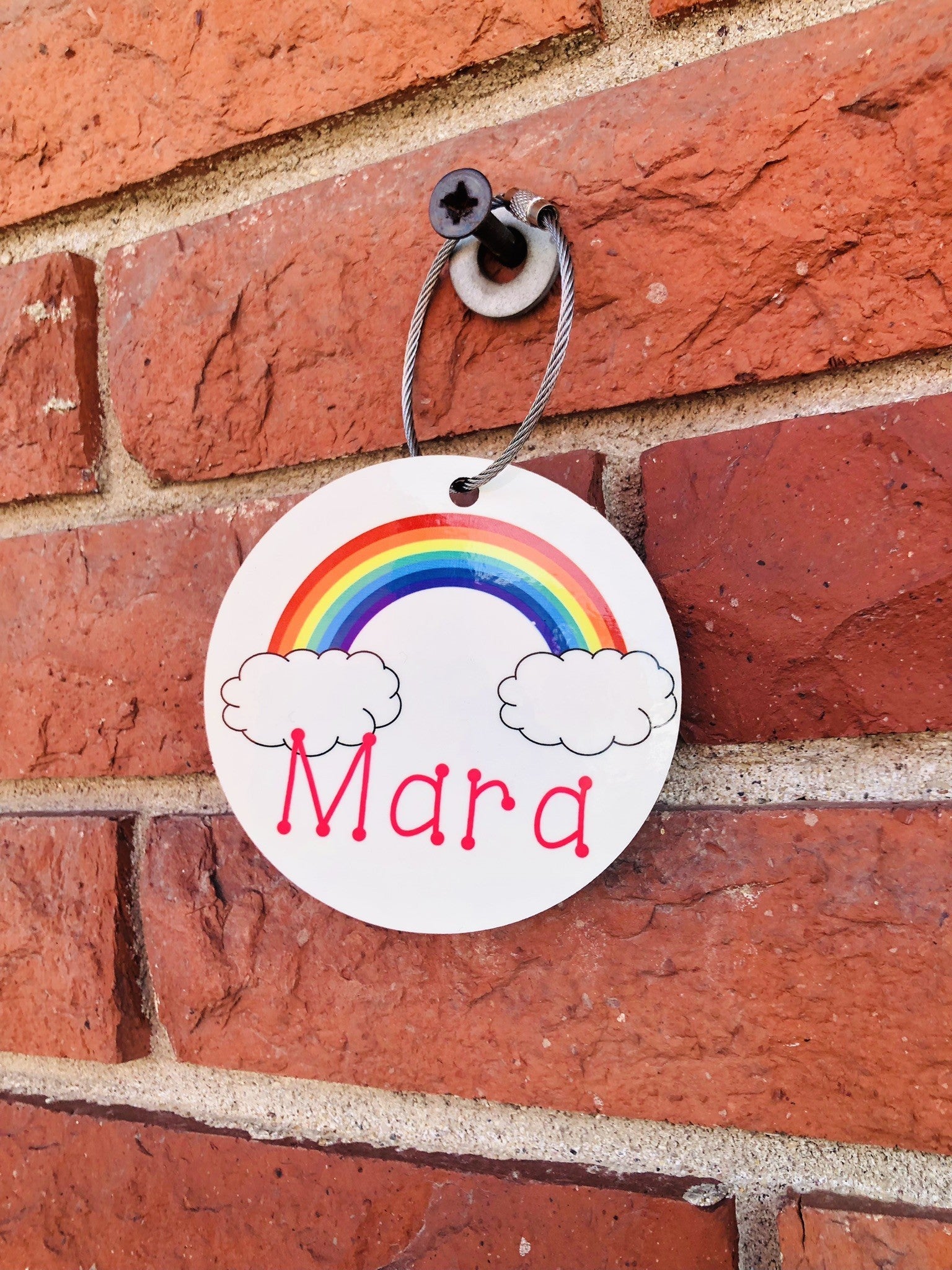 Rainbow Bag Tag
