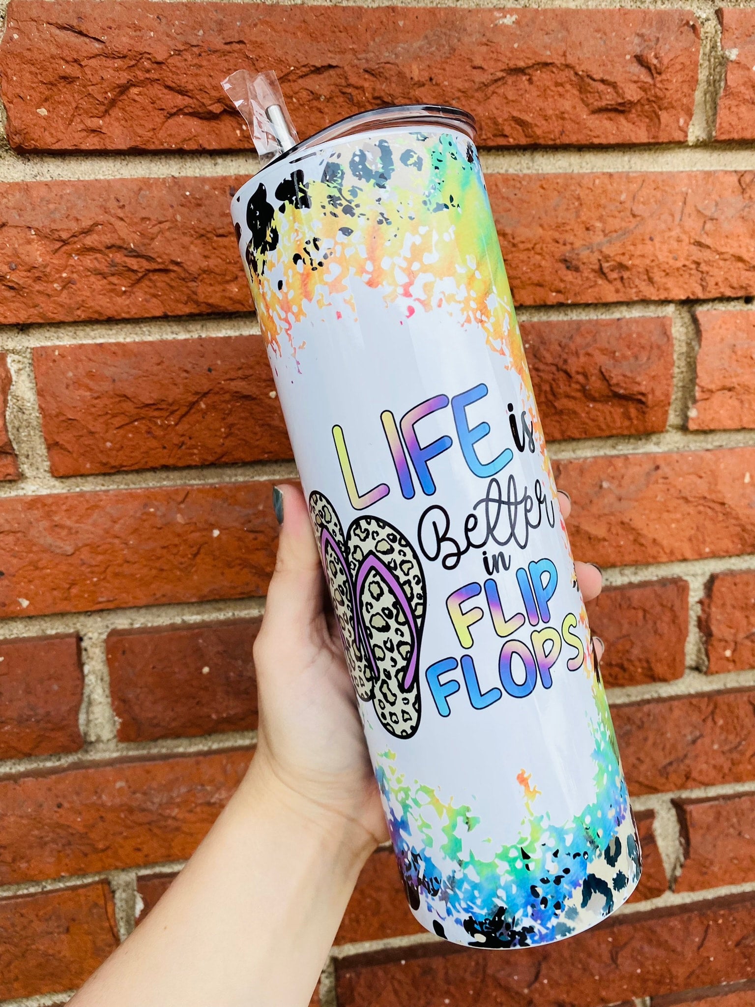 Life is Better in Flip Flops - 30 OZ Tumbler