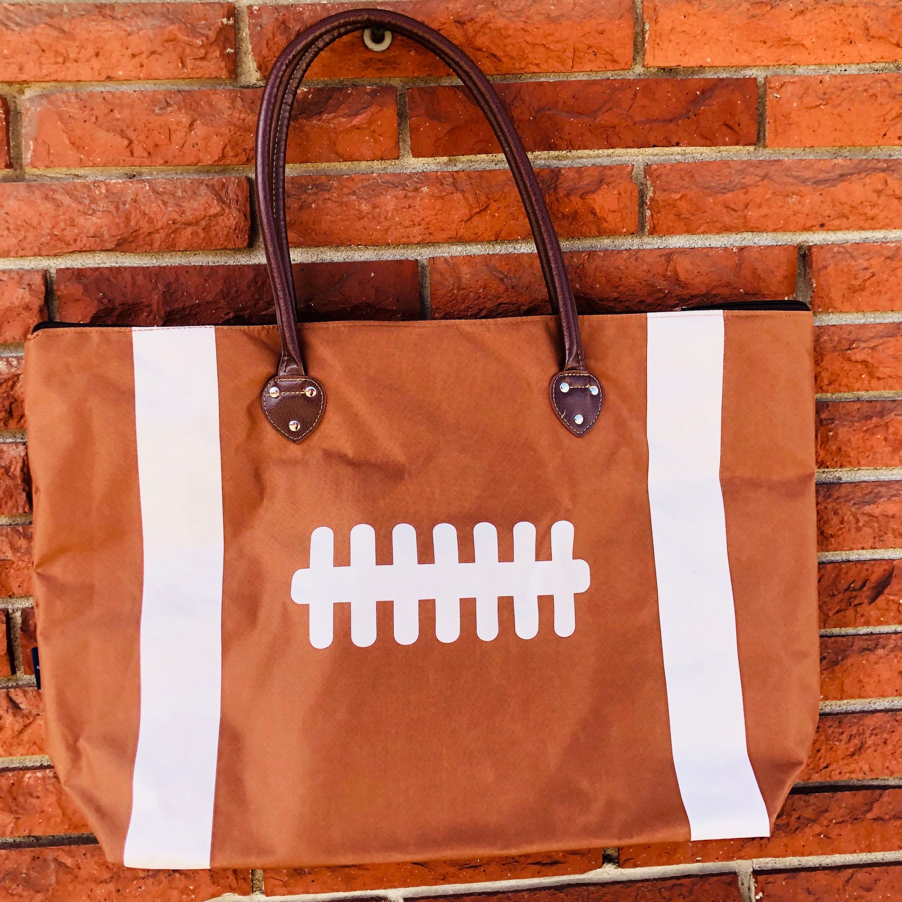 Large Football Tote Bag