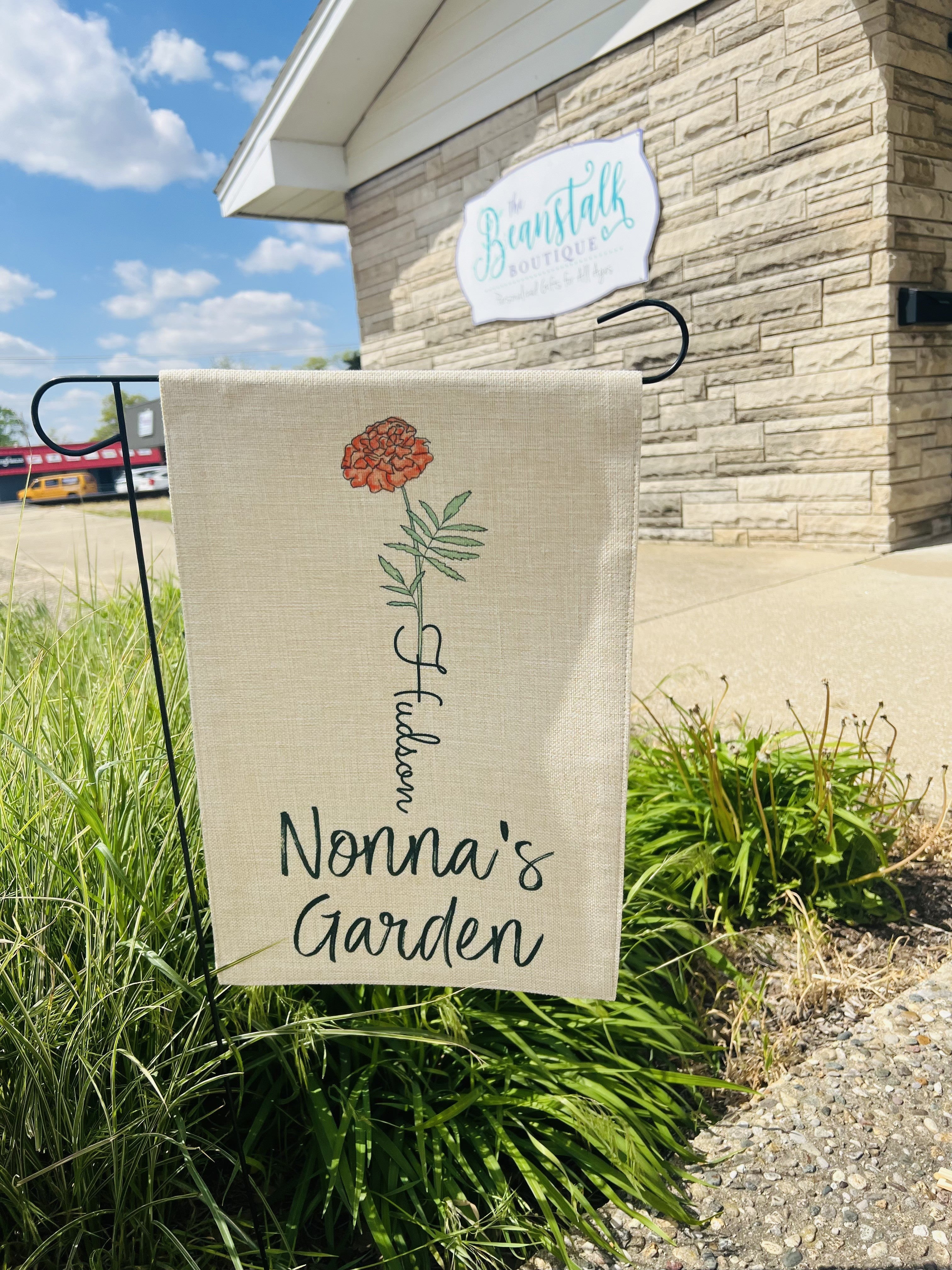 Birth Flower Garden Flag - Thumbnail 2