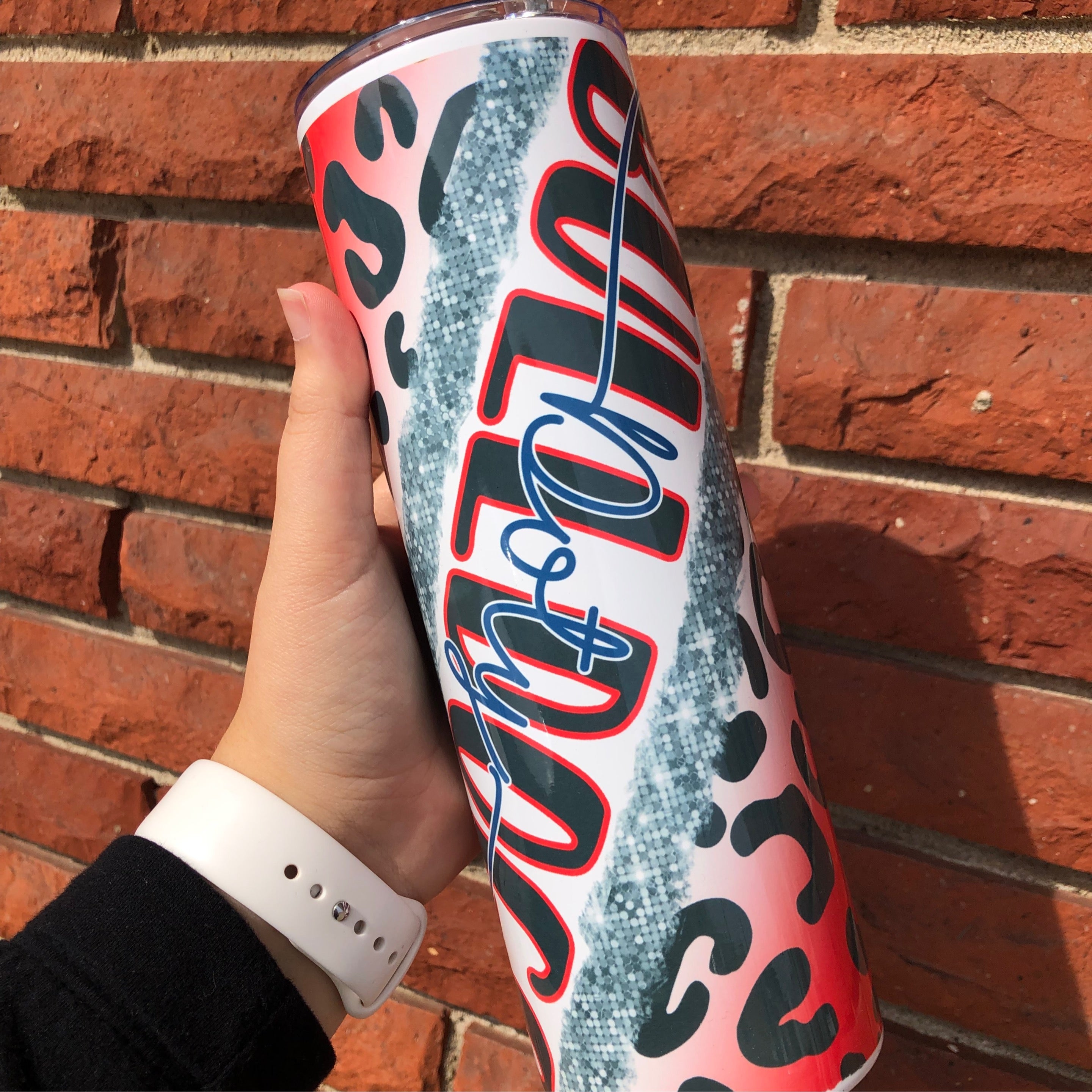 Bulldogs Cheetah 30 oz Tumbler