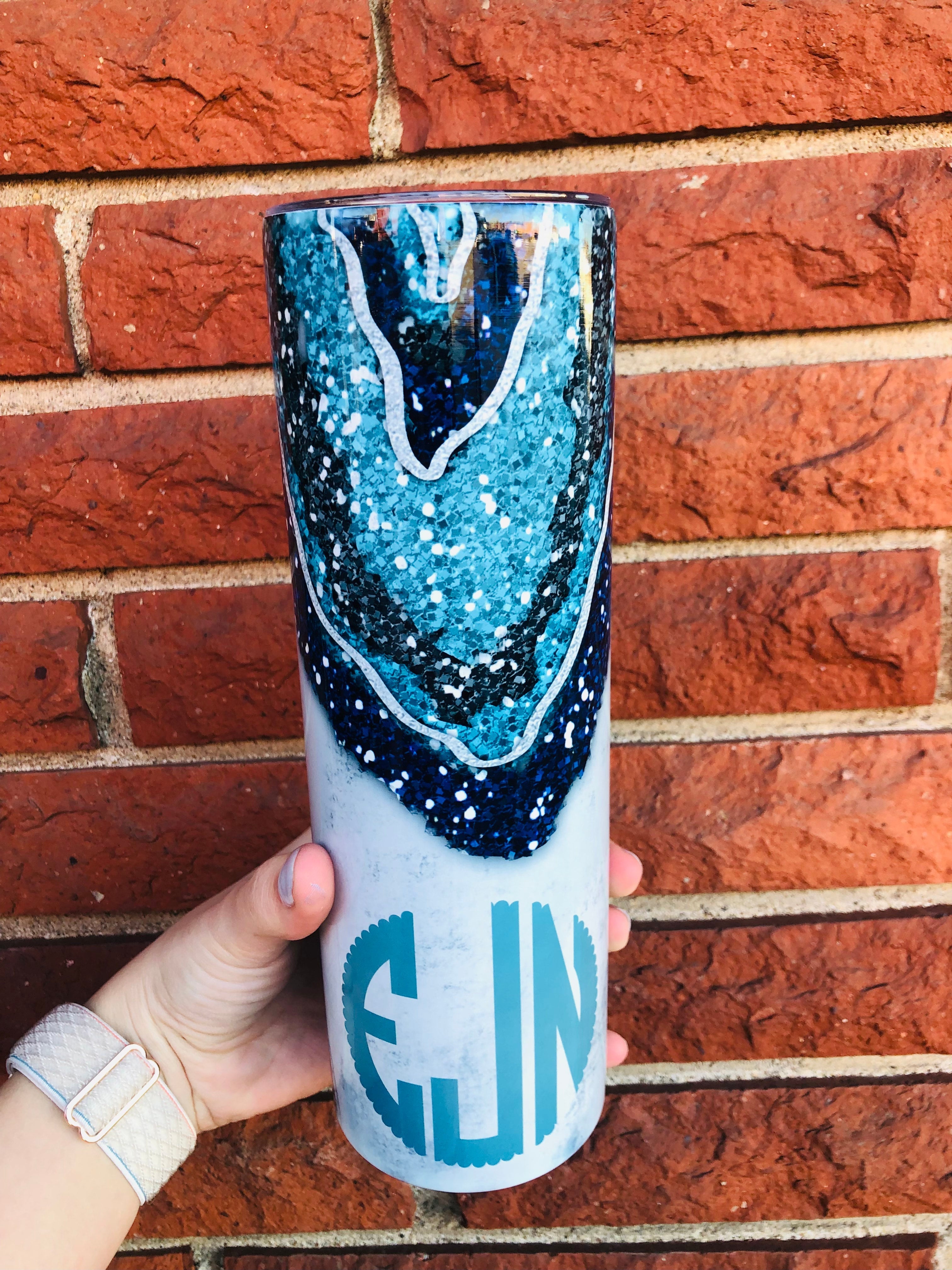 Geode Monogram 30 OZ Tumbler